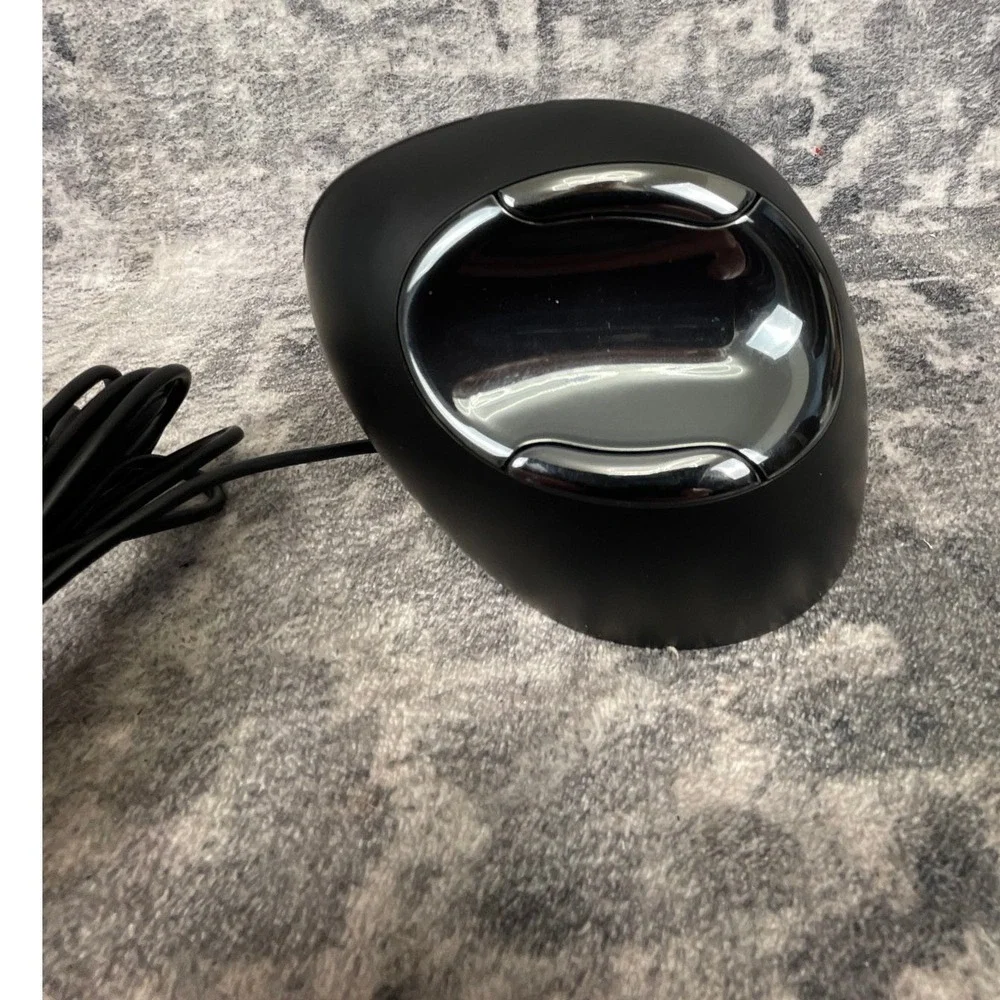 Evoluent Computer Vertical Mouse‎ D Right Handed Wired Ergonomic Design Black